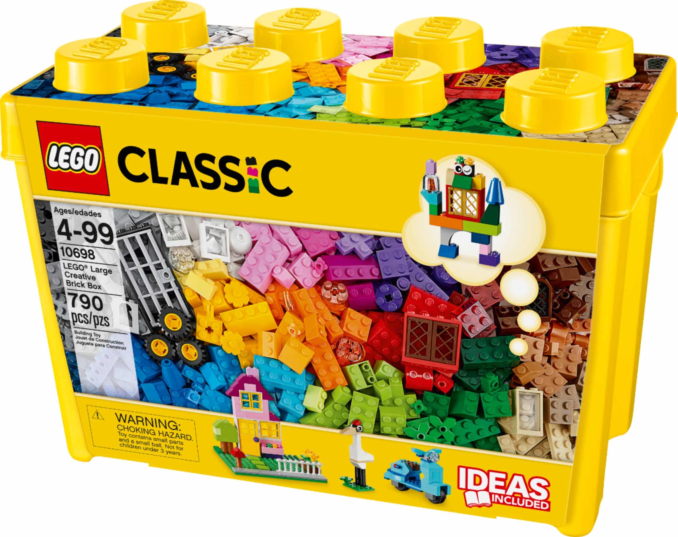 Lego 10698 Classic Large Creative Brick Box Set with Storage Box Children's Toy 
