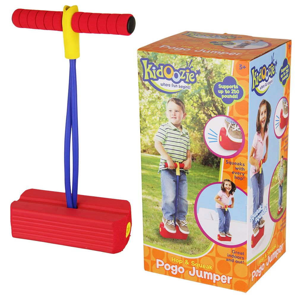 Age 3+ Kidoozie Pogo JumperSupports up to 250 pounds 