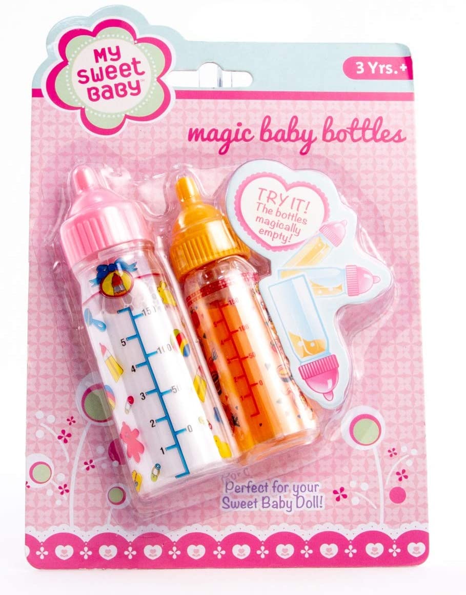 Exquisite Buggy My Sweet Magic Milk Juice Baby Doll Bottles Pacifier Set Assorted Colors