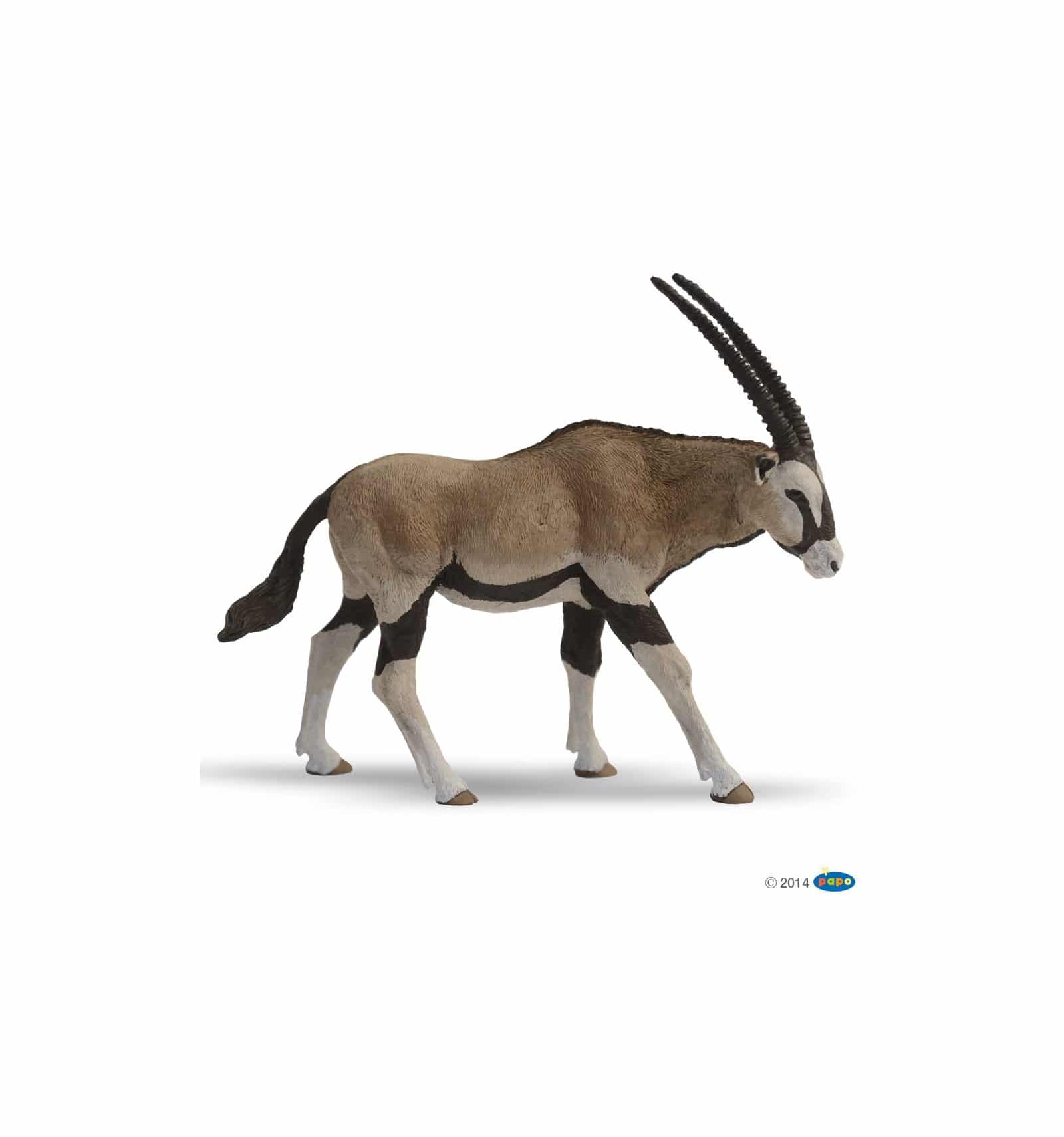 Mojo Animal Planet ORYX solid plastic toy wild zoo antelope  NEW 