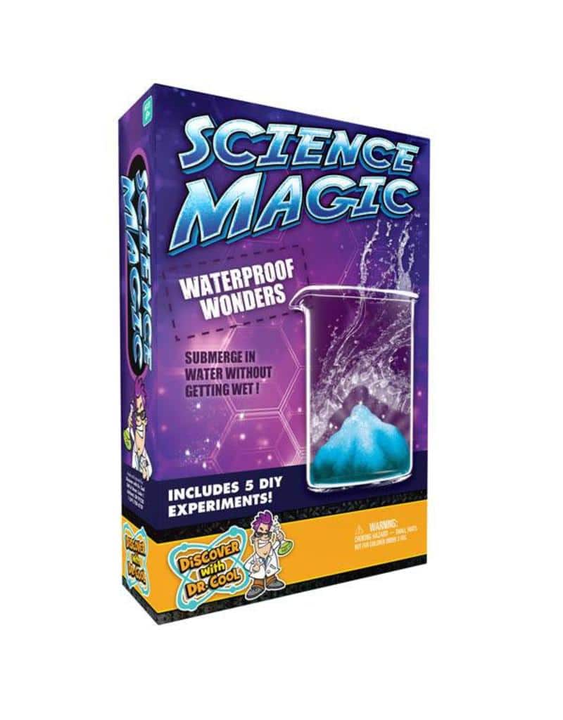 NATIONAL GEOGRAPHIC Chemistry Magic Waterproof Wonders A Complete Science Kit for Kids