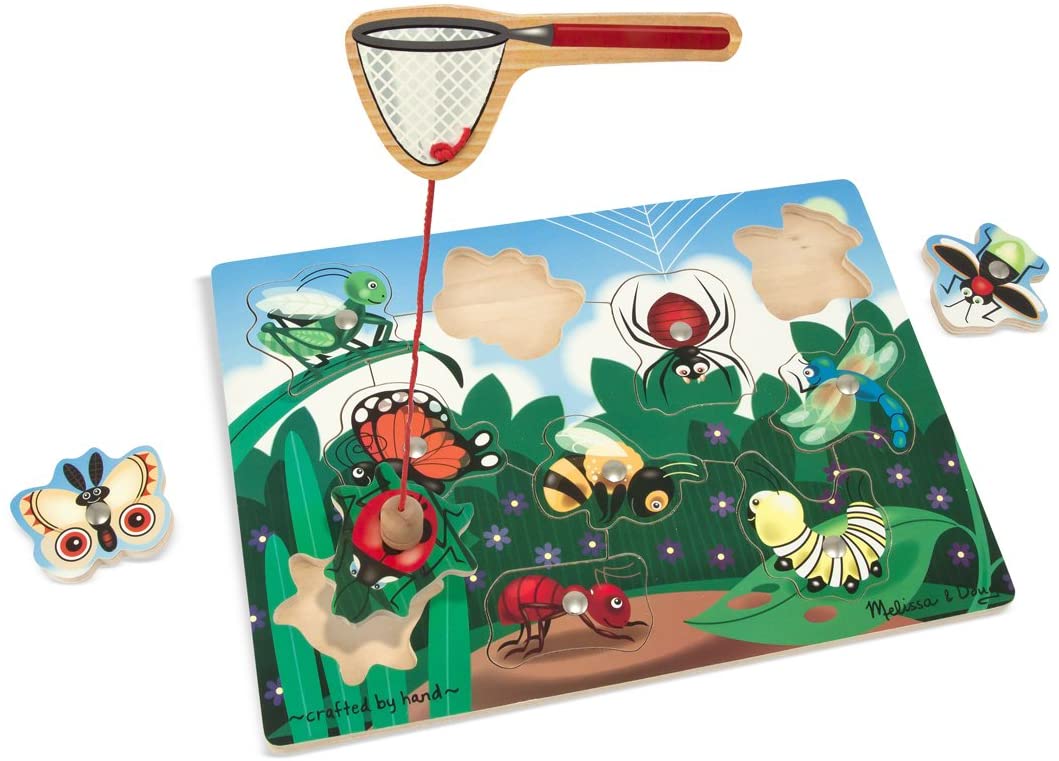FREE Melissa & Doug Scratch Art Mini-Pad Bundle Magnetic Bug Catching Game 37792