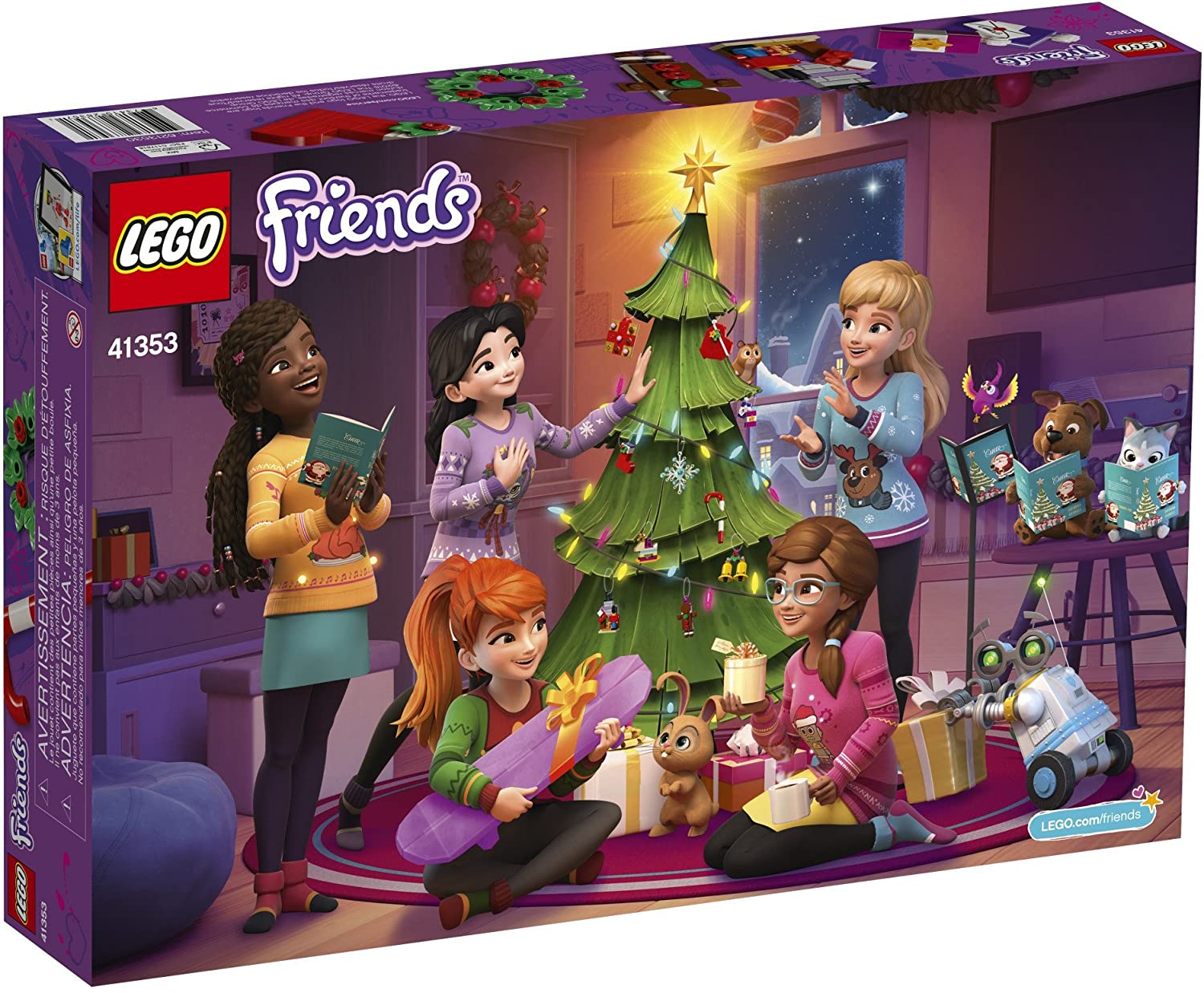 Friends Advent Calendar 41353 A2Z Science & Learning Toy Store
