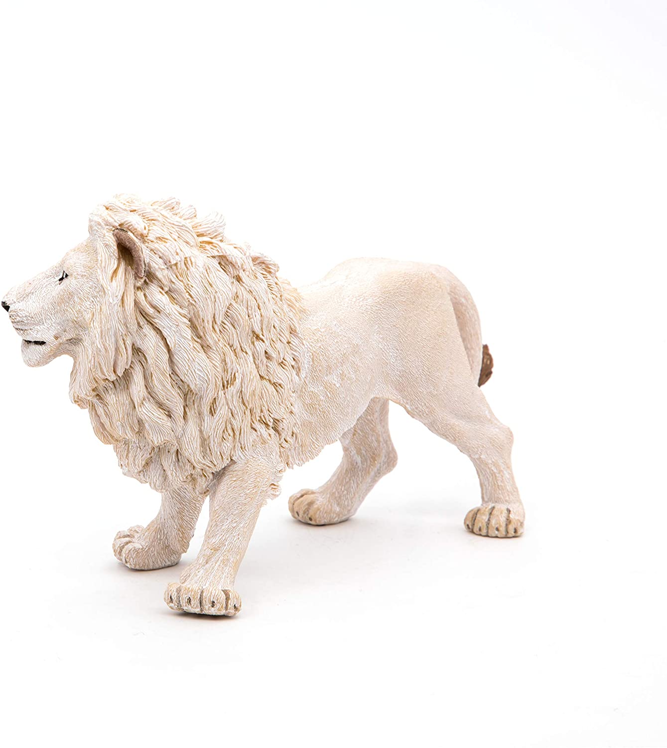 Papo  Lion  Figure  White 