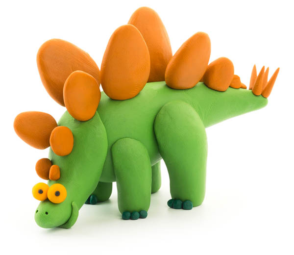 Plastilina interactiva Hey Clay Dinosaurs Creative Plastic Set Vari modelli 