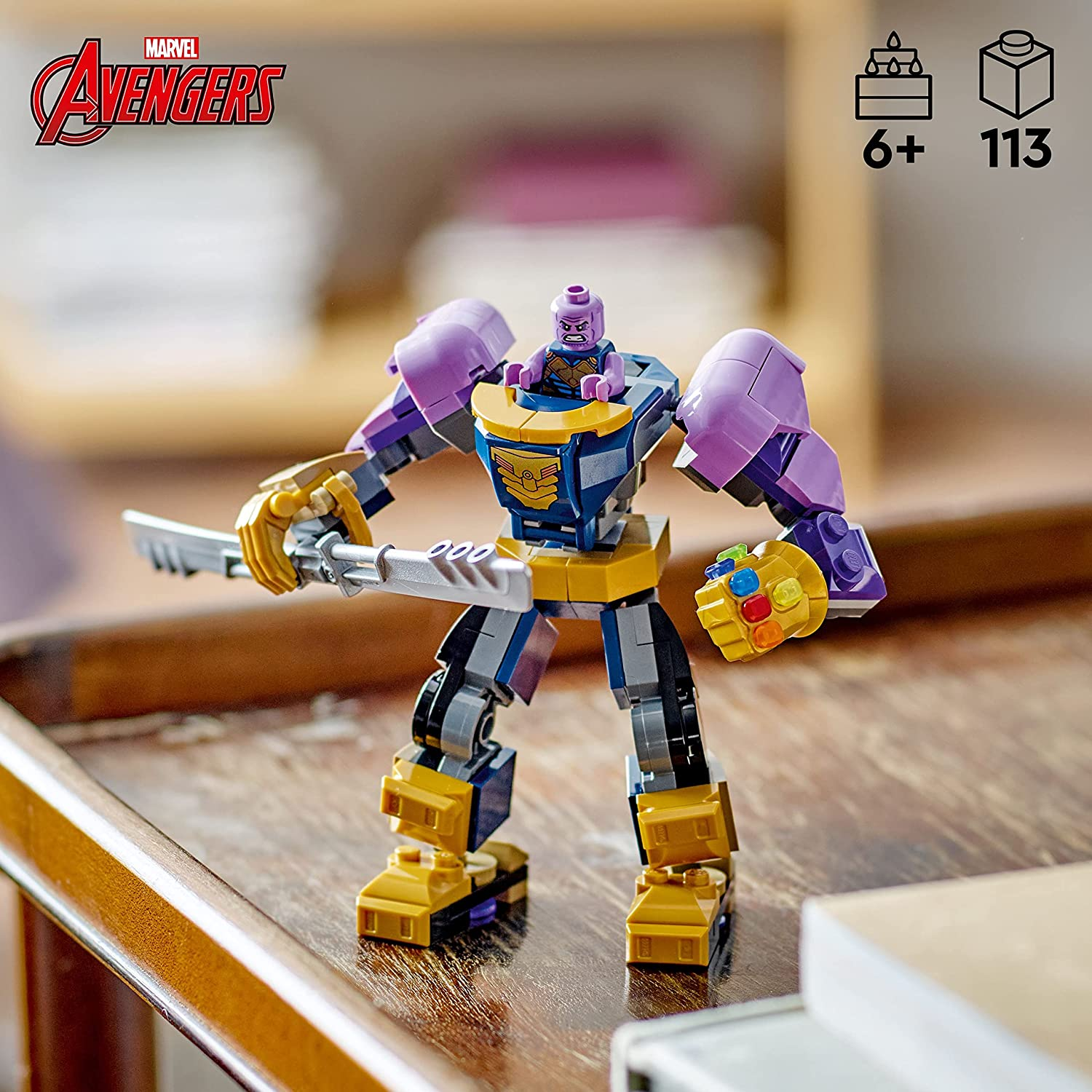 Pest Overlevelse Start Marvel Avengers Thanos Mech Armor - A2Z Science & Learning Toy Store