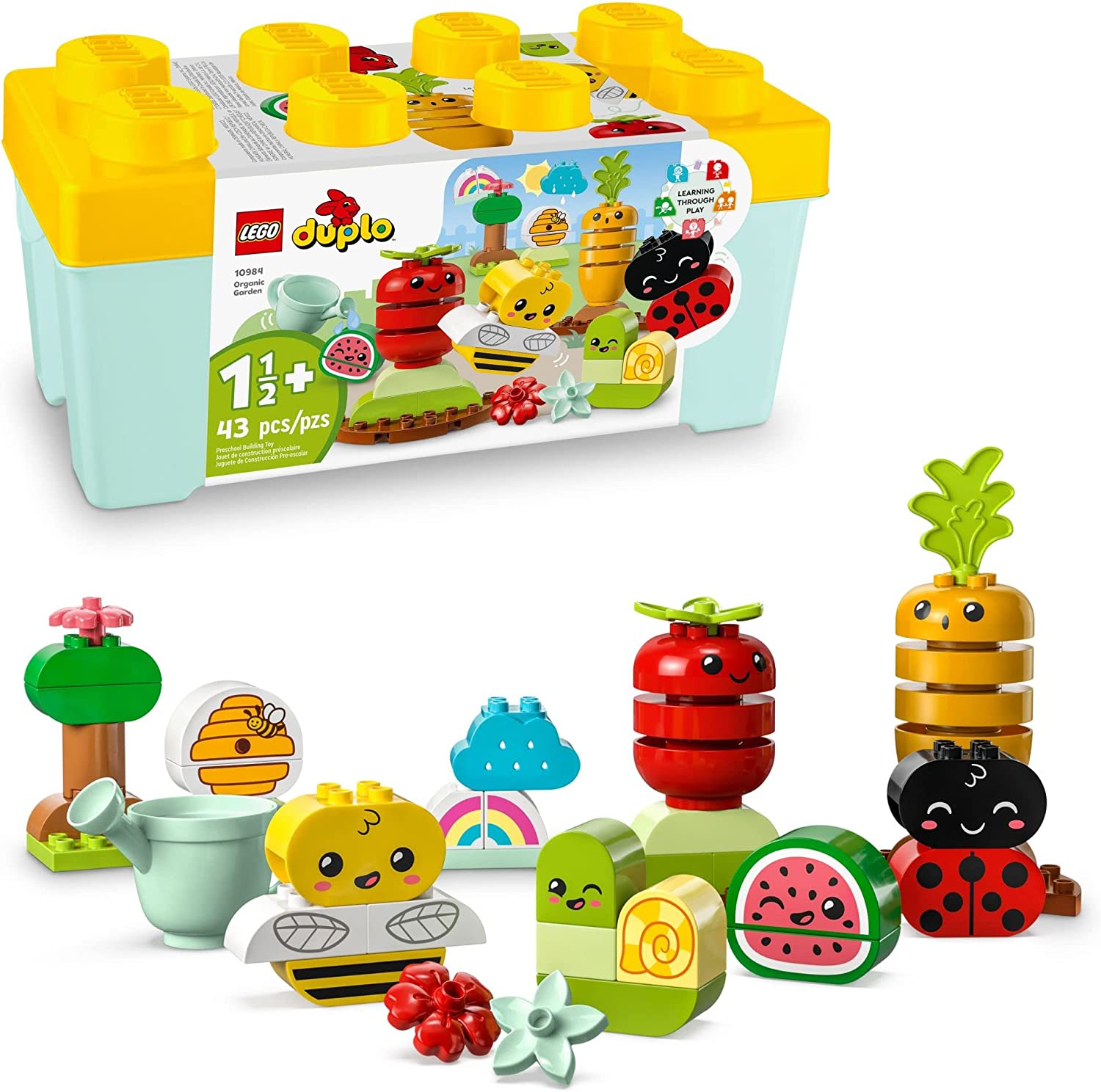 ballon udvide screech Duplo My First Organic Garden Brick Box - A2Z Science & Learning Toy Store